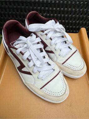 Vans Lowland CC Serio White Burgundy Unisex Shoes Men 5 Women 6.5